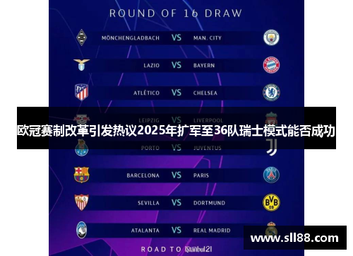 欧冠赛制改革引发热议2025年扩军至36队瑞士模式能否成功